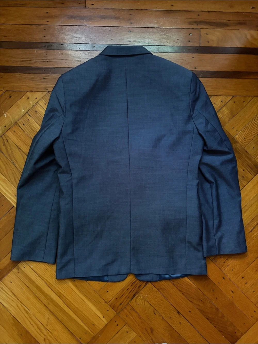 Boy's Calvin Klein Men's Blue Two-Piece Suit with Shirt Size 12 and 14